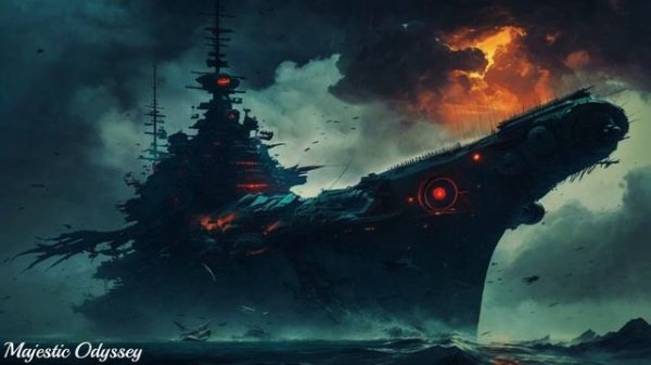 Blast Off to Victory: Glory To Battleship Yamato's | Epic Battle Space Music