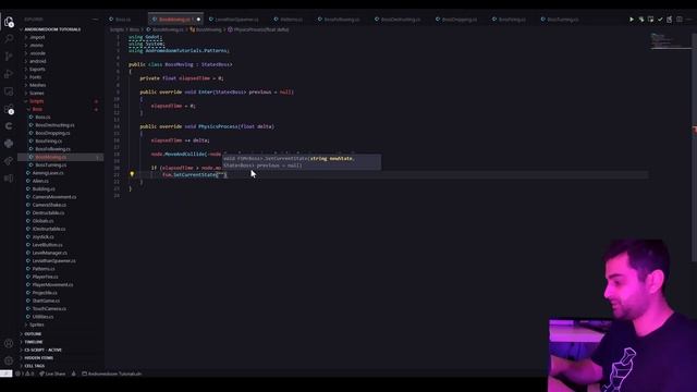 Creating a Worm Type Boss Enemy in C# Godot [Andromedoom Dev Log 10] смотреть онлайн