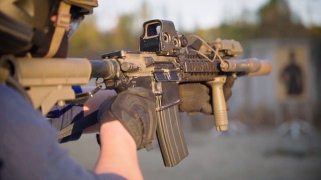 Airsoft MK18/CQBR BLOCK2 Clone Fullauto смотреть онлайн