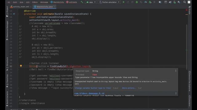 #12 Android App Development Tutorial Malayalam | Button Click Listener смотреть онлайн