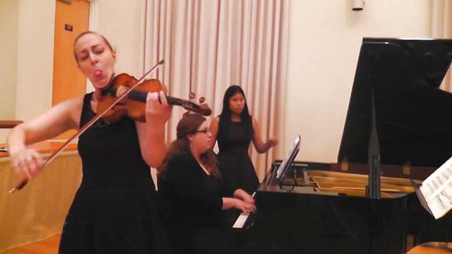 Claude Debussy: Sonata for Violin and Piano - Letitia Quante, violin смотреть онлайн