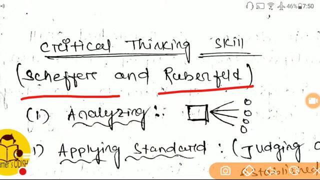 Critical Thinking || Understanding The Self || 3rd Sem. B.Ed смотреть онлайн