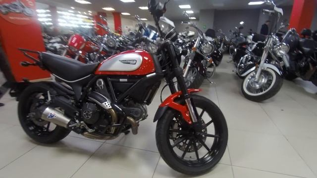 Мотоцикл DUCATI SCRAMBLER артикул 121038 Мотосалон Мегамото смотреть онлайн