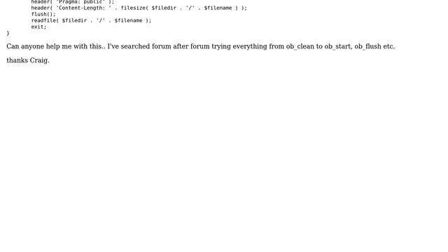 Wordpress: Headers already sent on custom plugin (Export function) смотреть онлайн
