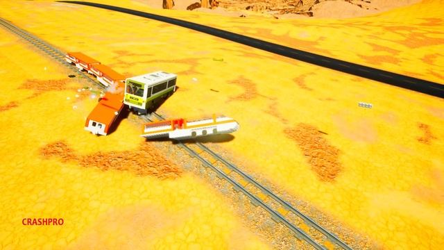 Color LEGO Trains vs Oil Truck - Brick Rigs Smasher смотреть онлайн