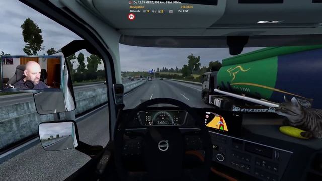 ETS2 1.48 * Frankfurt Airport - Zürich * Sanax Volvo FH5 2022 смотреть онлайн