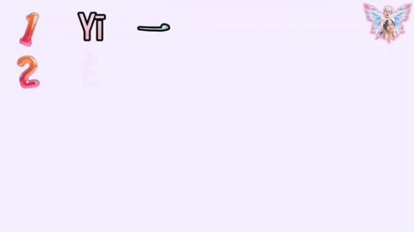 Counting 1-10 (数一到十) in different language || learn how to count with cutiejiemei in five language