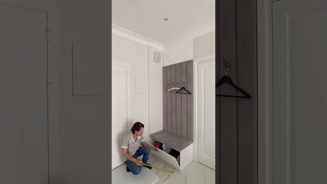 открытая прихожая с обувницей смотреть онлайн