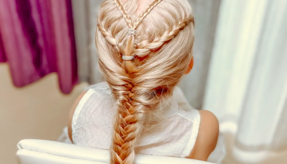 Рыбий хвост Необычная подача Красивые прически смотреть онлайн