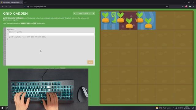 How to solve CSS Grid Garden (All Levels) смотреть онлайн