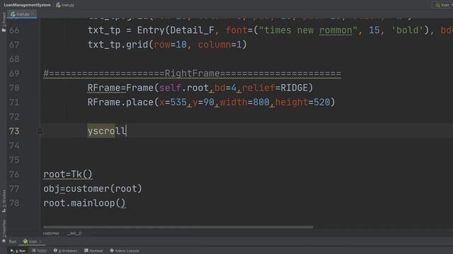 Loan Management Software in Python with database connectivity || #Project in #Tkinter ||Part-1 of смотреть онлайн