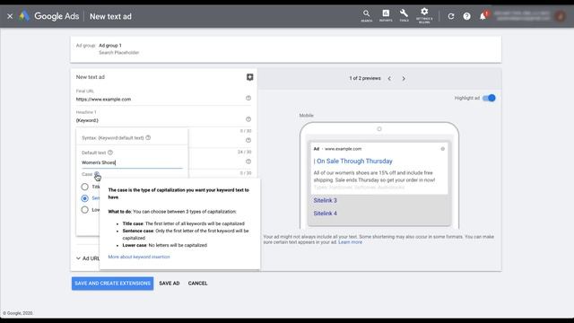 Google Ads Dynamic Keyword Insertion (DKI) смотреть онлайн