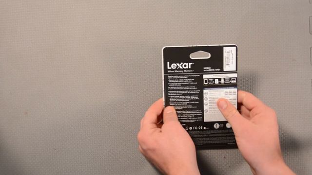 Lexar microSDHC UHS-I (600x) - Unboxing смотреть онлайн