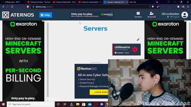 how to add a minecraft server icon in aternos in hindi смотреть онлайн