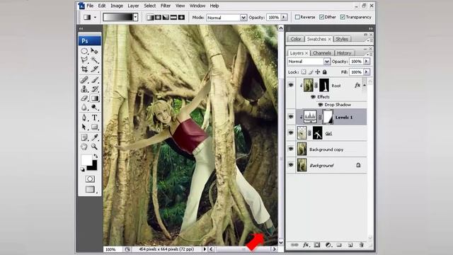 ЗАМЕНА ФОНА #3. Photoshop (Фотошоп) за один день! (Практические Фишки) смотреть онлайн