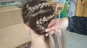 Мастер-класс по плетению «французской косы - змейки»