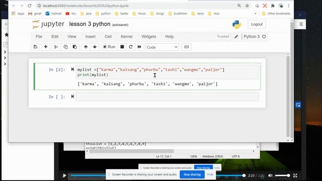 python Basic 3: Array, memory allocation, FOR loops смотреть онлайн