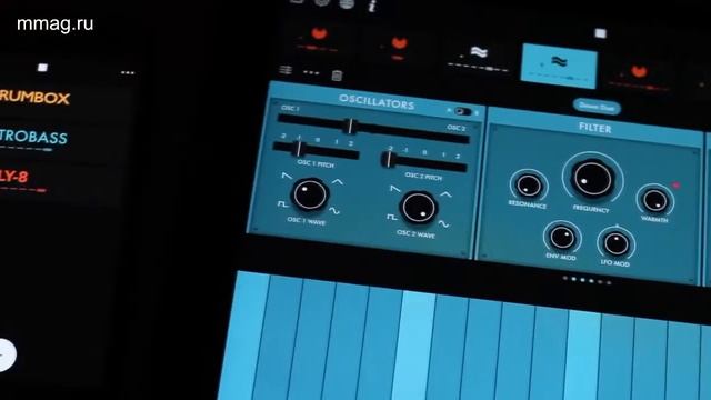 Novation Groovebox для iOS смотреть онлайн