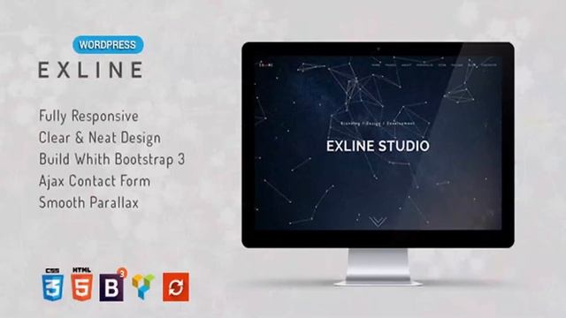 Exline | One Page Multipurpose WordPress Theme | Themeforest Website Templates and Themes смотреть онлайн