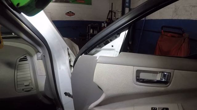How to replace side mirror on Nissan Maxima without removing door panel смотреть онлайн
