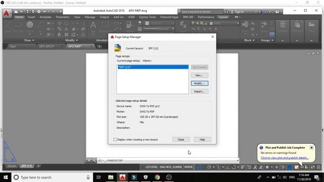 AUTOCAD MEP TRAINING 03 (SETTING THE LAYOUT PAGE) смотреть онлайн