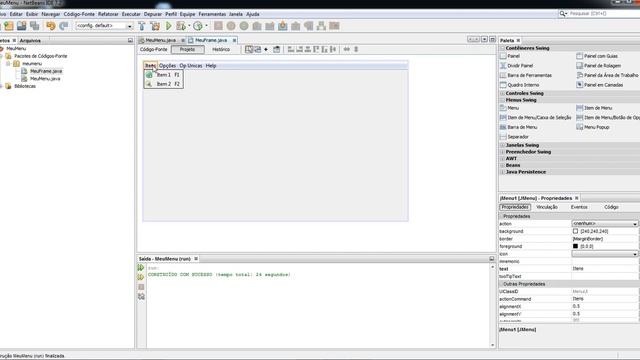 Video Tutorial 10 - JMenu смотреть онлайн