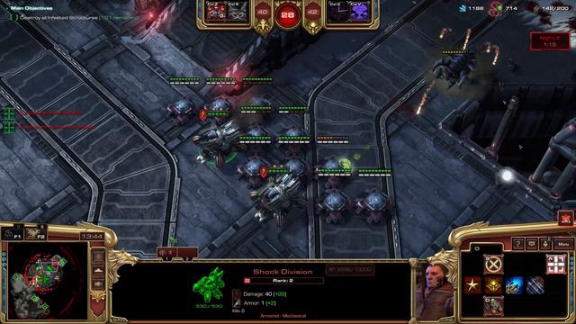 StarCraft II Coop Mengsk Gameplay смотреть онлайн