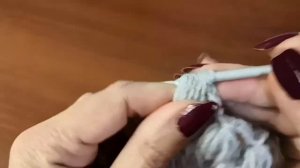 Берет ВЕСНА крючком. Берет пышными столбиками.связать берет