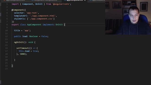 Ejercicios Angular #7 - Carga de página con un spinner смотреть онлайн