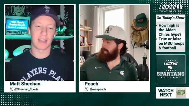 Is Aidan Chiles MSU football's most hyped player since Charles Rogers?; Any Tyson Walker concern? смотреть онлайн