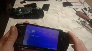 PSP 3004 Модели есть звук, но НЕТ изображения. Ремонтируем