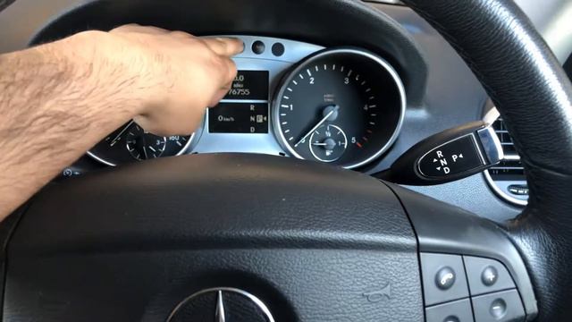2008 Mercedes ML320 Service Reset