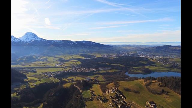 Drone Parrot Anafi test 700 meters away in Switzerland смотреть онлайн