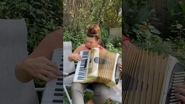 “Swallowtail Jig” on vintage accordion - Leah Oxendine смотреть онлайн