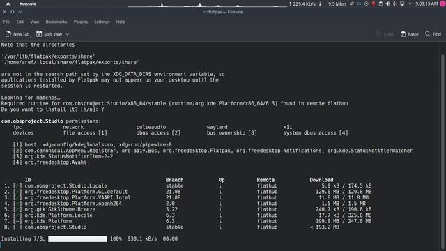 install OBS on Archlinux смотреть онлайн