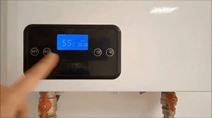 Установка таймера  работы электрического котла.