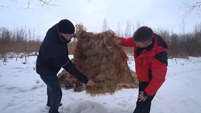 Костюмы леший - для охоты на гуся!!! смотреть онлайн