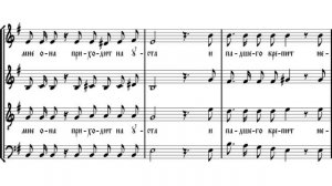 "Молитва прп.Ефрема Сирина" (сопрано).