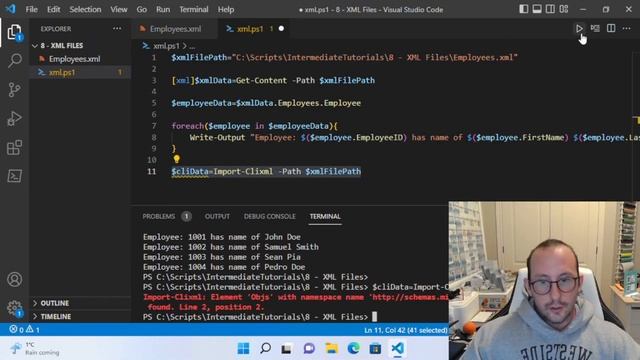 PowerShell 7 Tutorials for Intermediates #8 : Working with XML смотреть онлайн