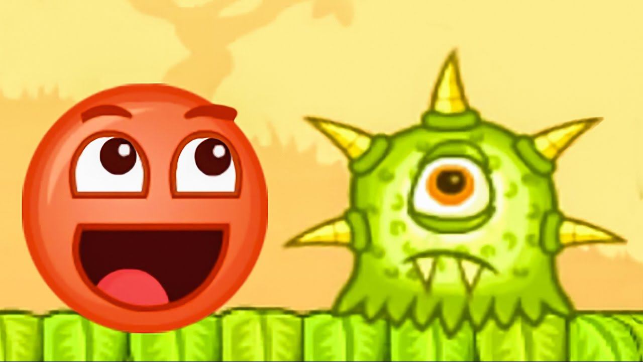 КРАСНЫЙ ШАР 5. Часть 1. Мультик ИГРА для детей Red Ball 5. Красный шарик на Игрули TV смотреть онлайн