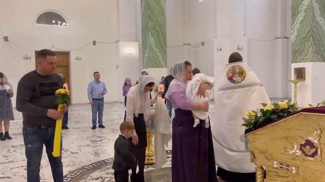 Крещение младенца Евы смотреть онлайн