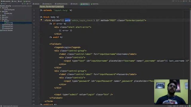 06 - Silex & Symfony/Security | Nosso Login Form смотреть онлайн