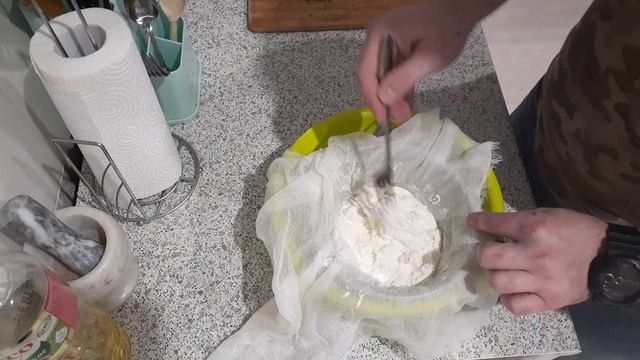 Творожный сыр из кефира