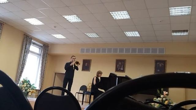 Р. Паке Концерт для тромбона. Исп. Карпачев Никита, Конц. Юлия Широкова смотреть онлайн