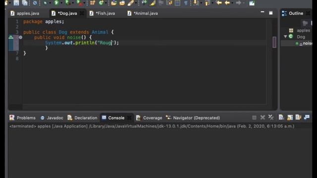 Java Programming Tutorial - 61 - Simple Polymorphic Program смотреть онлайн