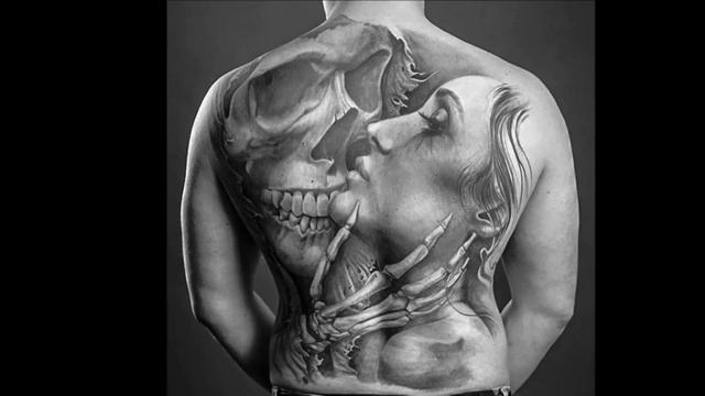 40 Skull Back Tattoos For Men смотреть онлайн