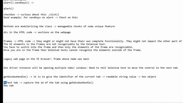 Window Handling | Selenium WebDriver смотреть онлайн