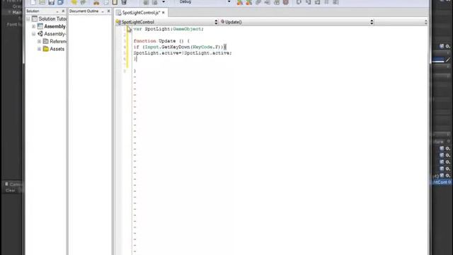 SpotLight In Unity3D Создание фонаря в Unity3D
