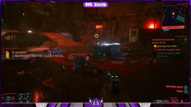 CyberPunk 2077 CyberPsycho: Bloody Ritual смотреть онлайн