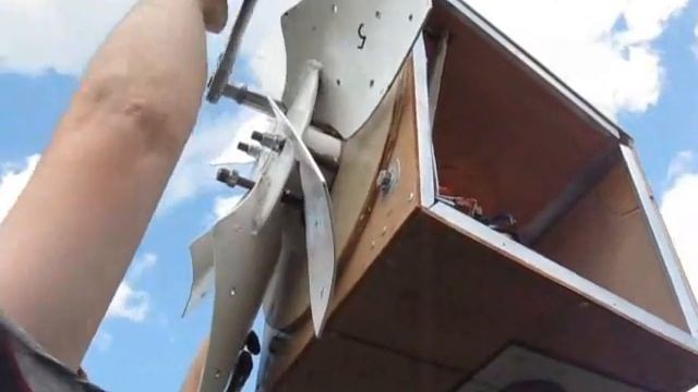 Будни постройки аксиального ветрогенератора установка мачты , запуск ветрогенератора , часть7 смотреть онлайн